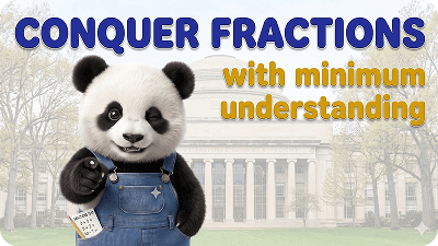 Conquer Fractions with minimum understanding