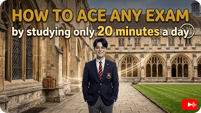How to ace any exam by studying only 20 minutes a day